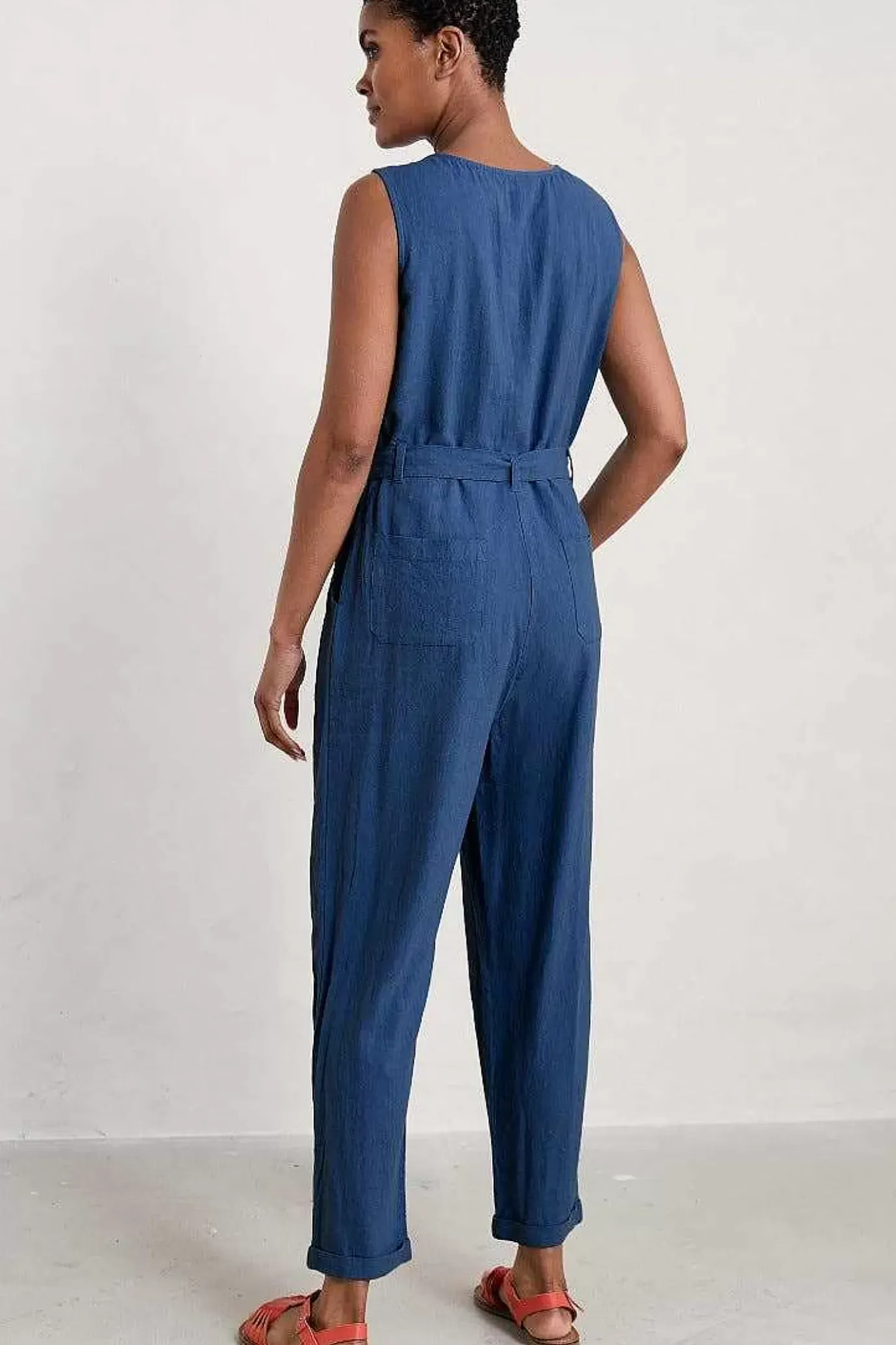 Seasalt Cornwall Abbey Pool Sleeveless Jumpsuit<Women Trousers & Shorts