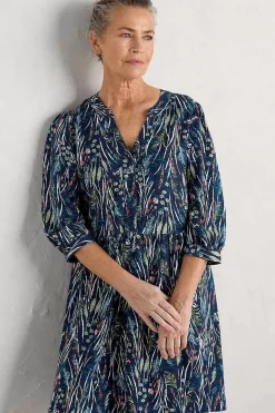 Seasalt Cornwall Apple Barn Printed Dress<Women Dresses