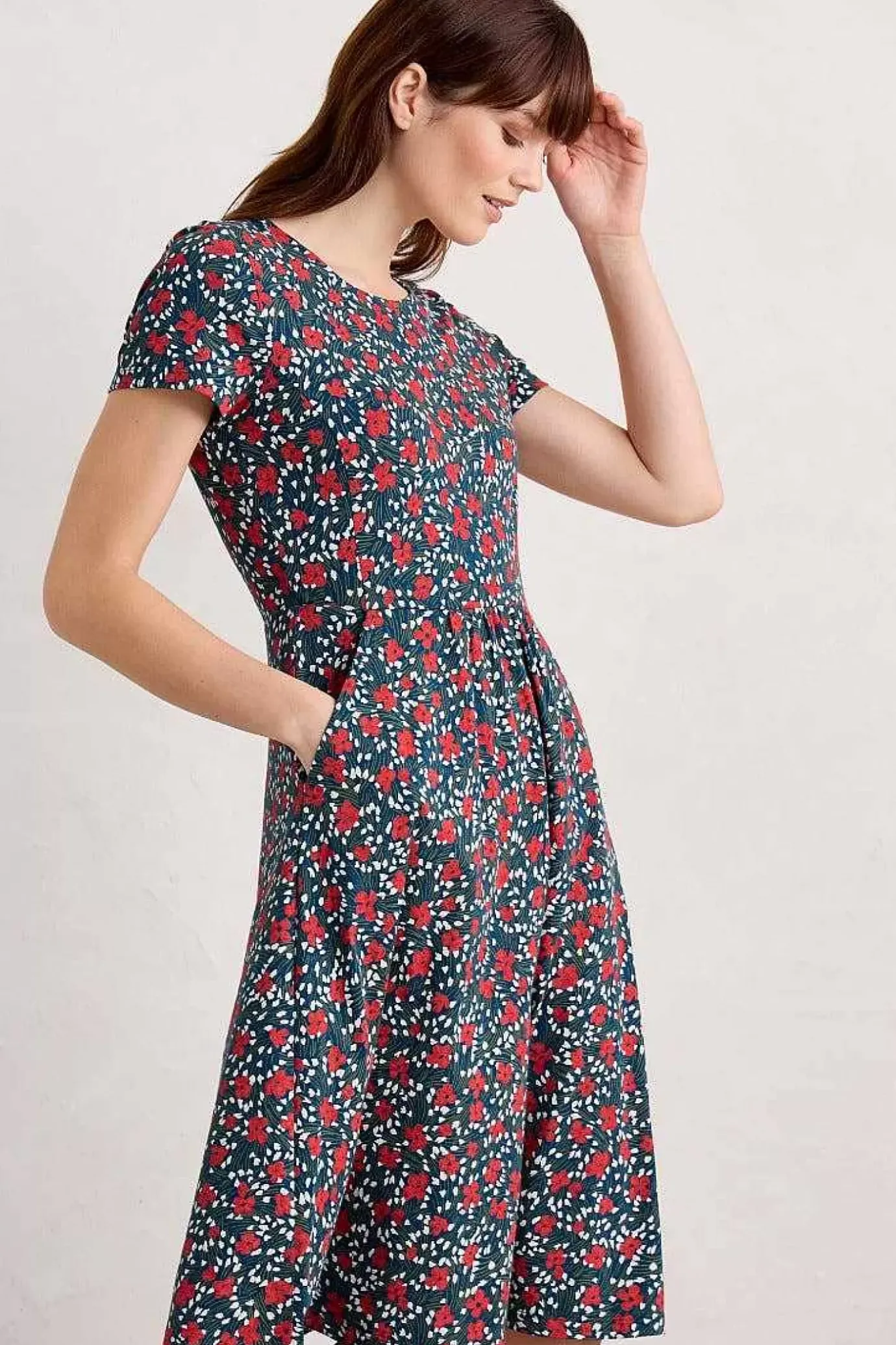 Seasalt Cornwall April Short Sleeve Dress<Women Dresses