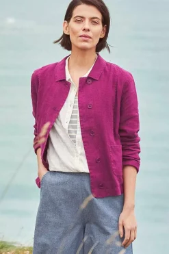 Seasalt Cornwall Arame Linen Jacket<Women Coats & Jackets