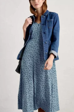 Seasalt Cornwall Ava Jersey V-Neck Dress<Women Dresses