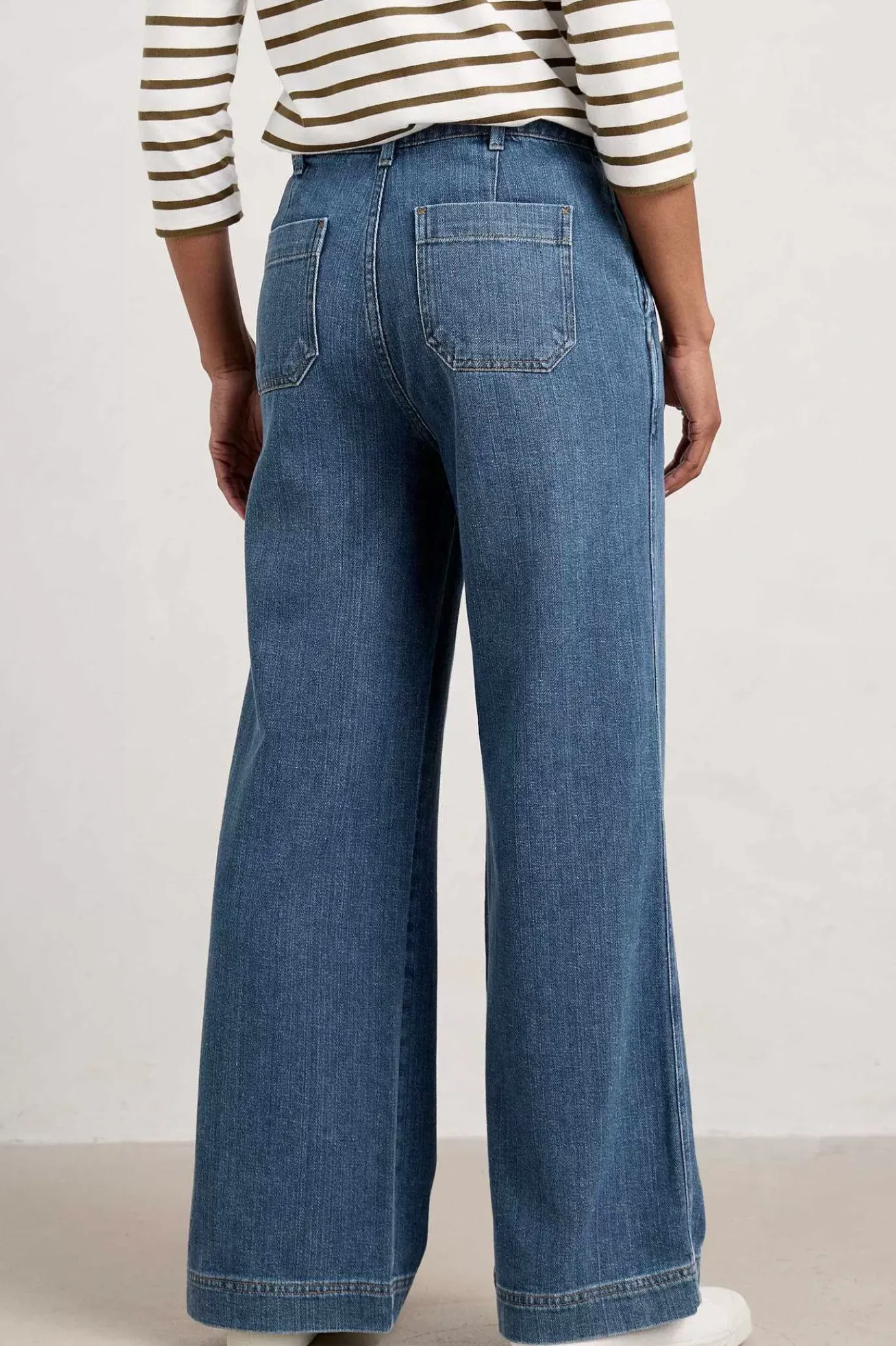 Seasalt Cornwall Blake Wide Leg Jeans<Women Trousers & Shorts