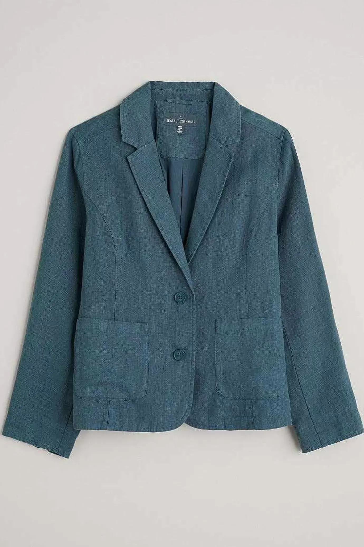 Seasalt Cornwall Blinker Linen Blazer<Women Coats & Jackets