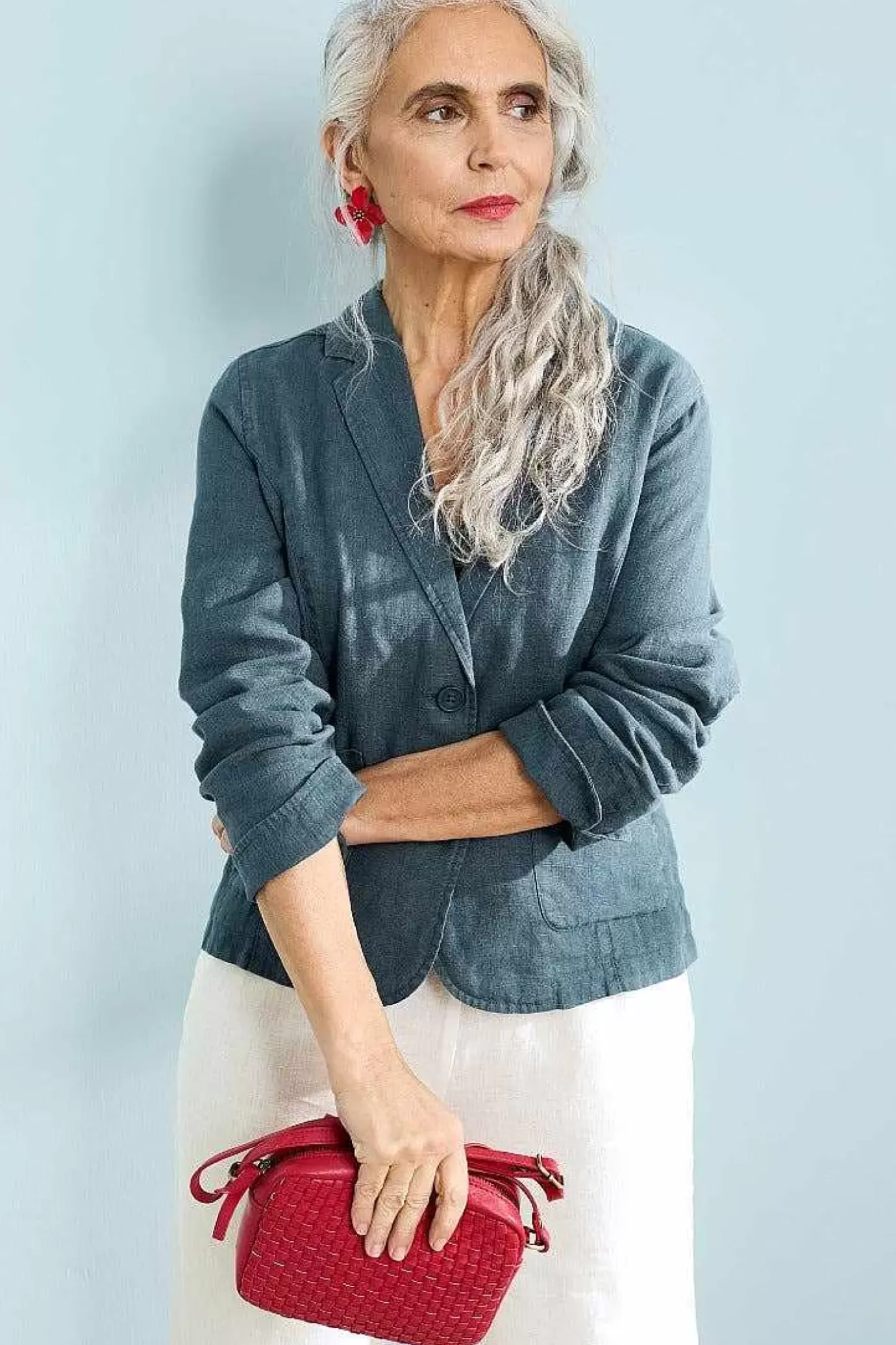 Seasalt Cornwall Blinker Linen Blazer<Women Coats & Jackets