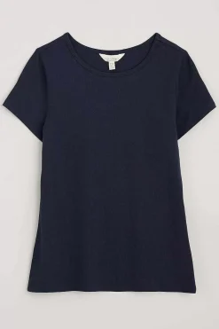 Seasalt Cornwall Bounder Crew Neck T-Shirt (Gots)<Women Tops