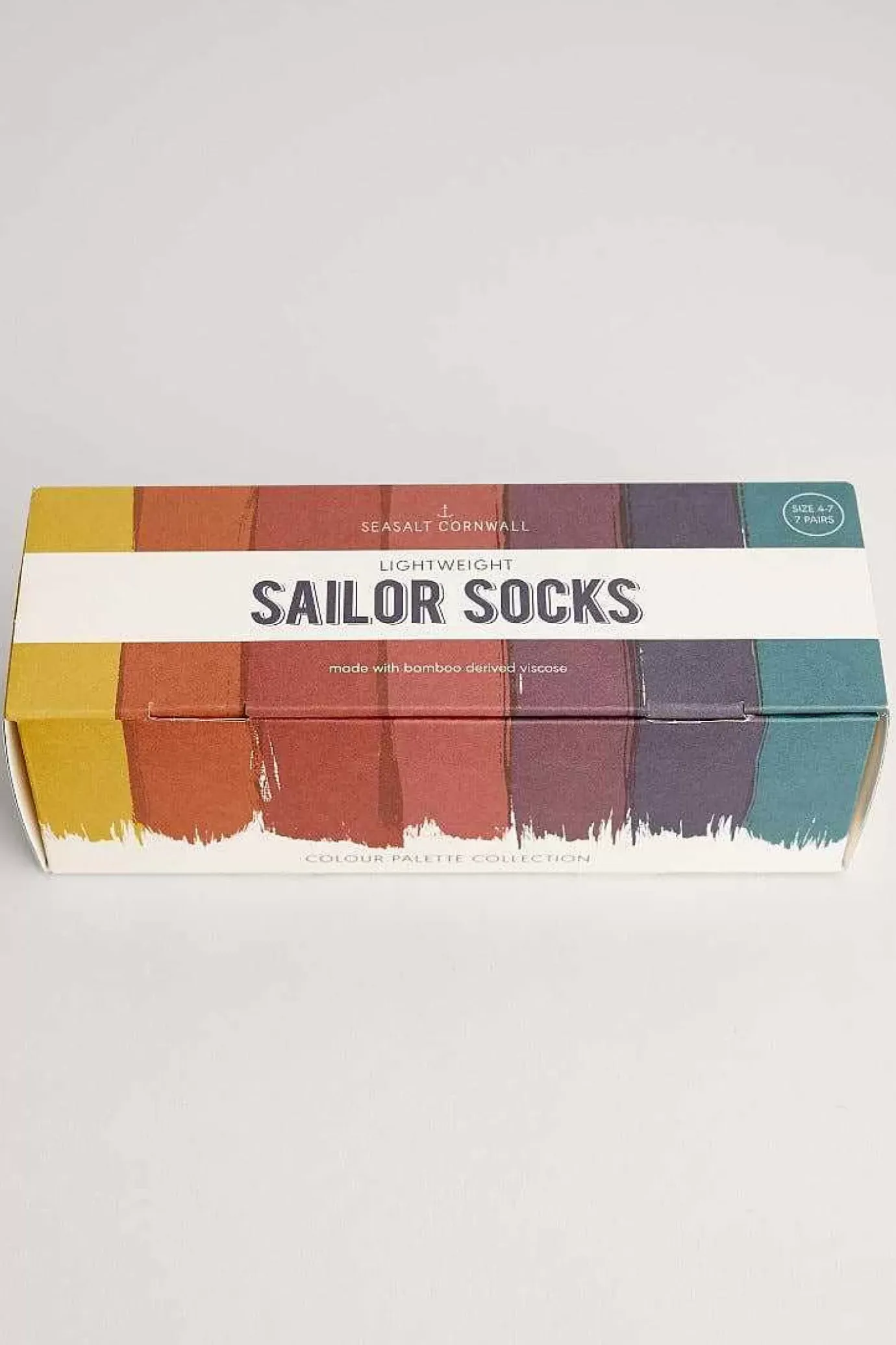 Seasalt Cornwall Box Of 7 Women's Lightweight Sailor Socks<Women Socks & Tights