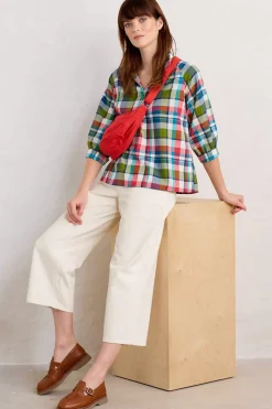Seasalt Cornwall Bryn Checked Top<Women Tops