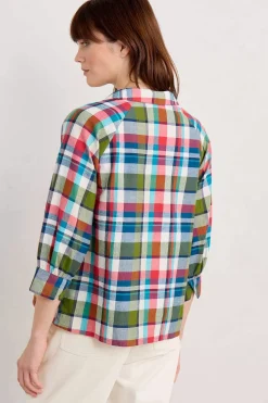 Seasalt Cornwall Bryn Checked Top<Women Tops