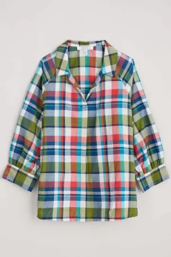 Seasalt Cornwall Bryn Checked Top<Women Tops