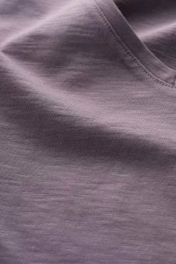 Seasalt Cornwall Burdock Organic Cotton V-Neck T-Shirt (Gots)<Women Tops