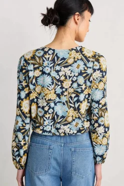 Seasalt Cornwall Butterflies Jersey Top<Women Tops