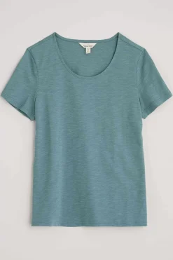 Seasalt Cornwall Camerance Scoop Neck T-Shirt (Gots)<Women Tops