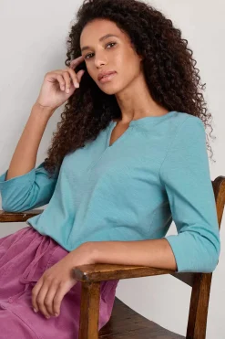 Seasalt Cornwall Carlyon Organic Cotton Top (Gots)<Women Tops