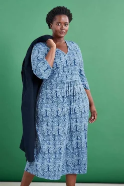 Seasalt Cornwall Carwynnen Three Quarter Sleeve Dress<Women Dresses