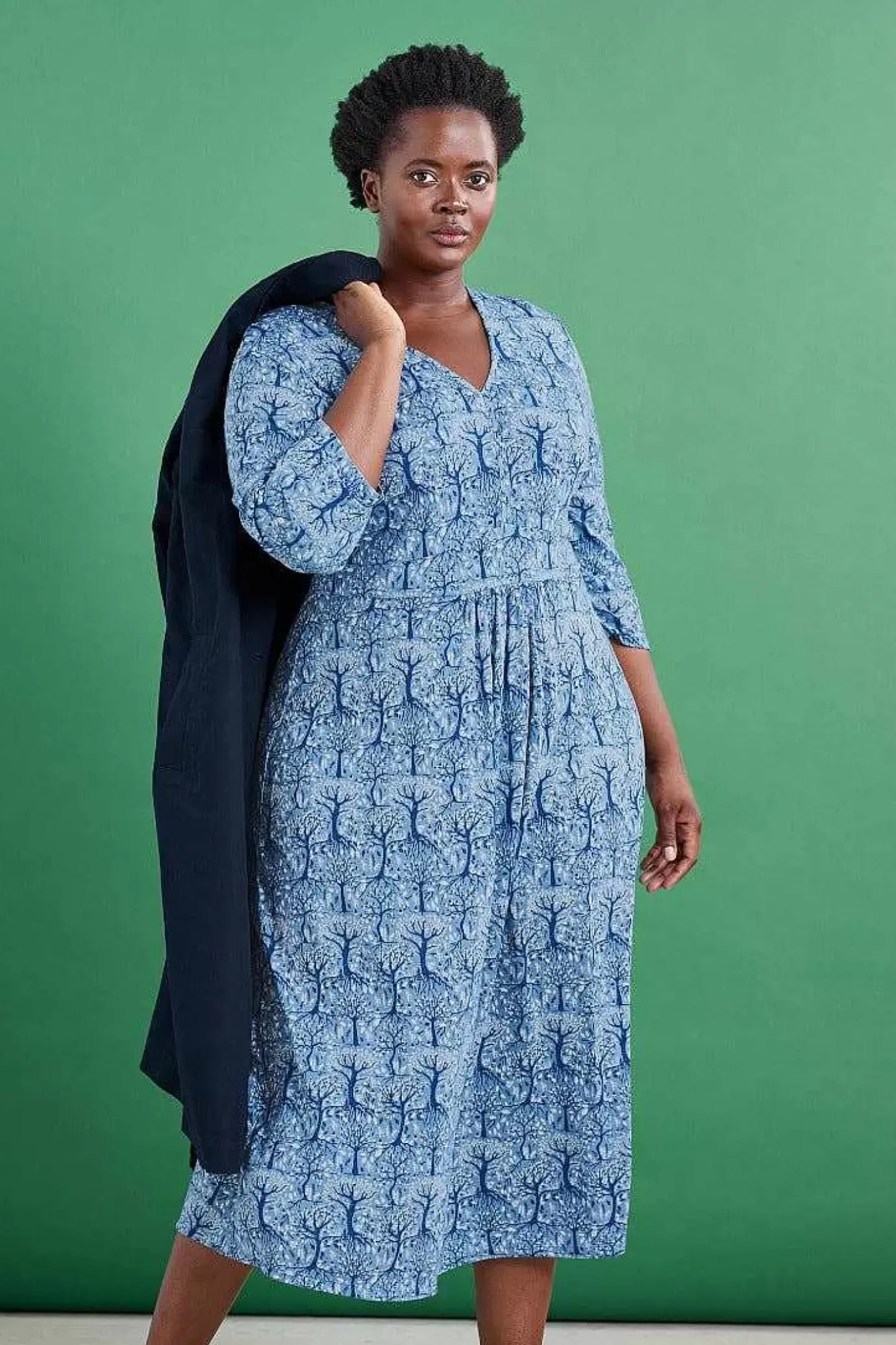 Seasalt Cornwall Carwynnen Three Quarter Sleeve Dress<Women Dresses