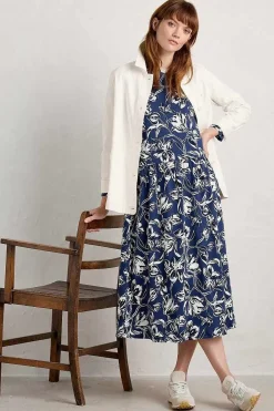 Seasalt Cornwall Cladonia Long Sleeve Jersey Dress<Women Dresses
