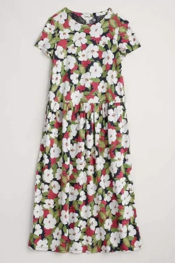 Seasalt Cornwall Cladonia Short Sleeve Jersey Dress<Women Dresses