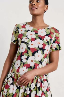 Seasalt Cornwall Cladonia Short Sleeve Jersey Dress<Women Dresses