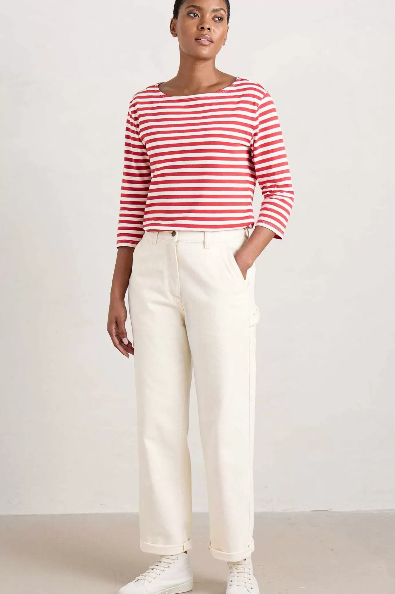 Seasalt Cornwall Cliff Picnic Straight Leg Jeans<Women Trousers & Shorts