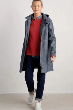 Seasalt Cornwall Cloudburst Waterproof Mac<Women Coats & Jackets