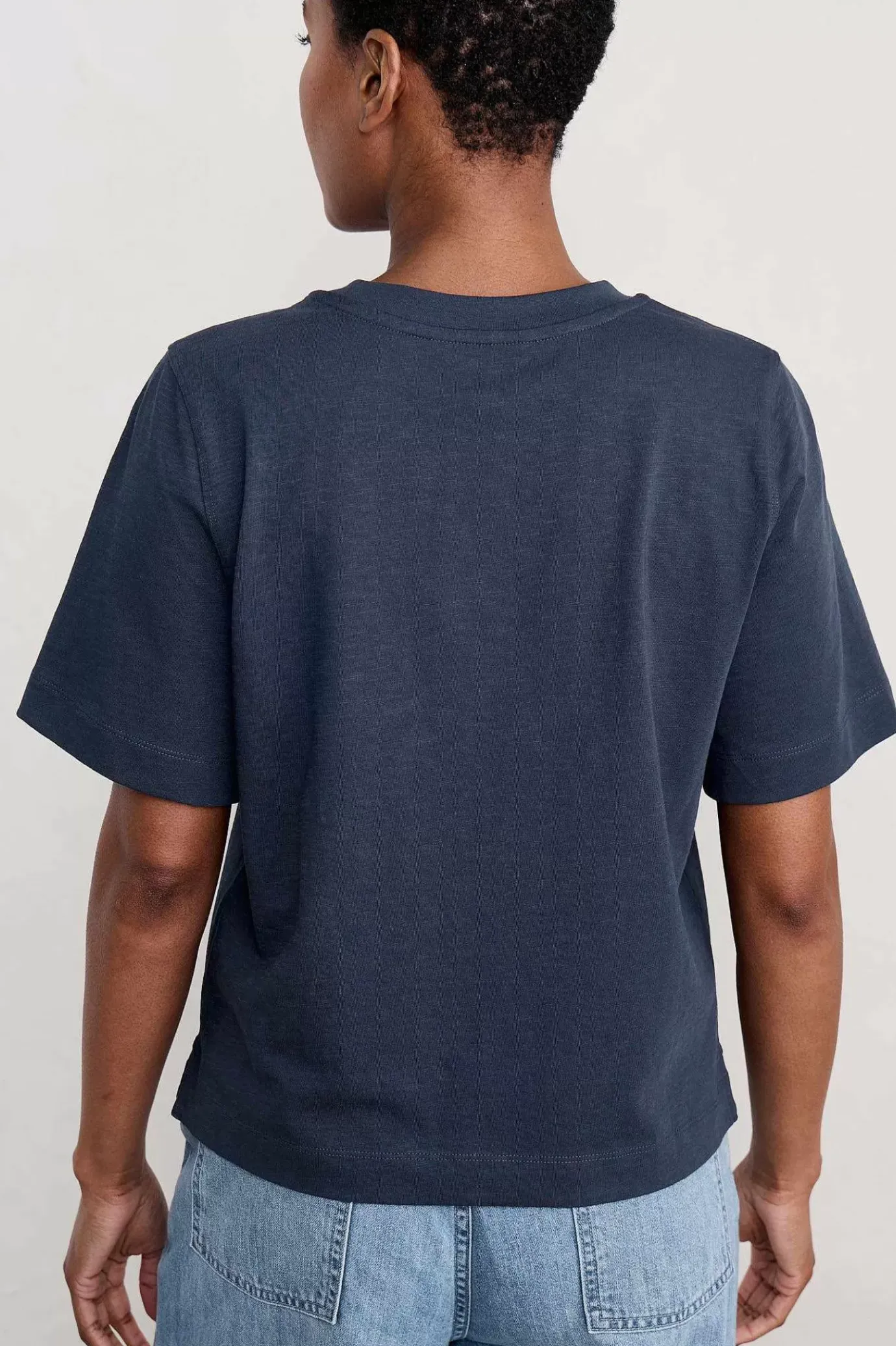 Seasalt Cornwall Copseland Organic Cotton T-Shirt (Gots)<Women Tops