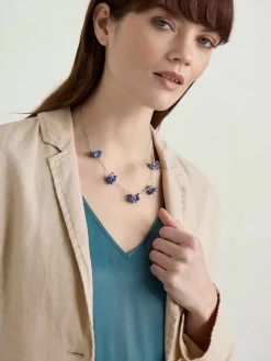 Seasalt Cornwall Corsage Flower Chain Necklace<Women Jewellery