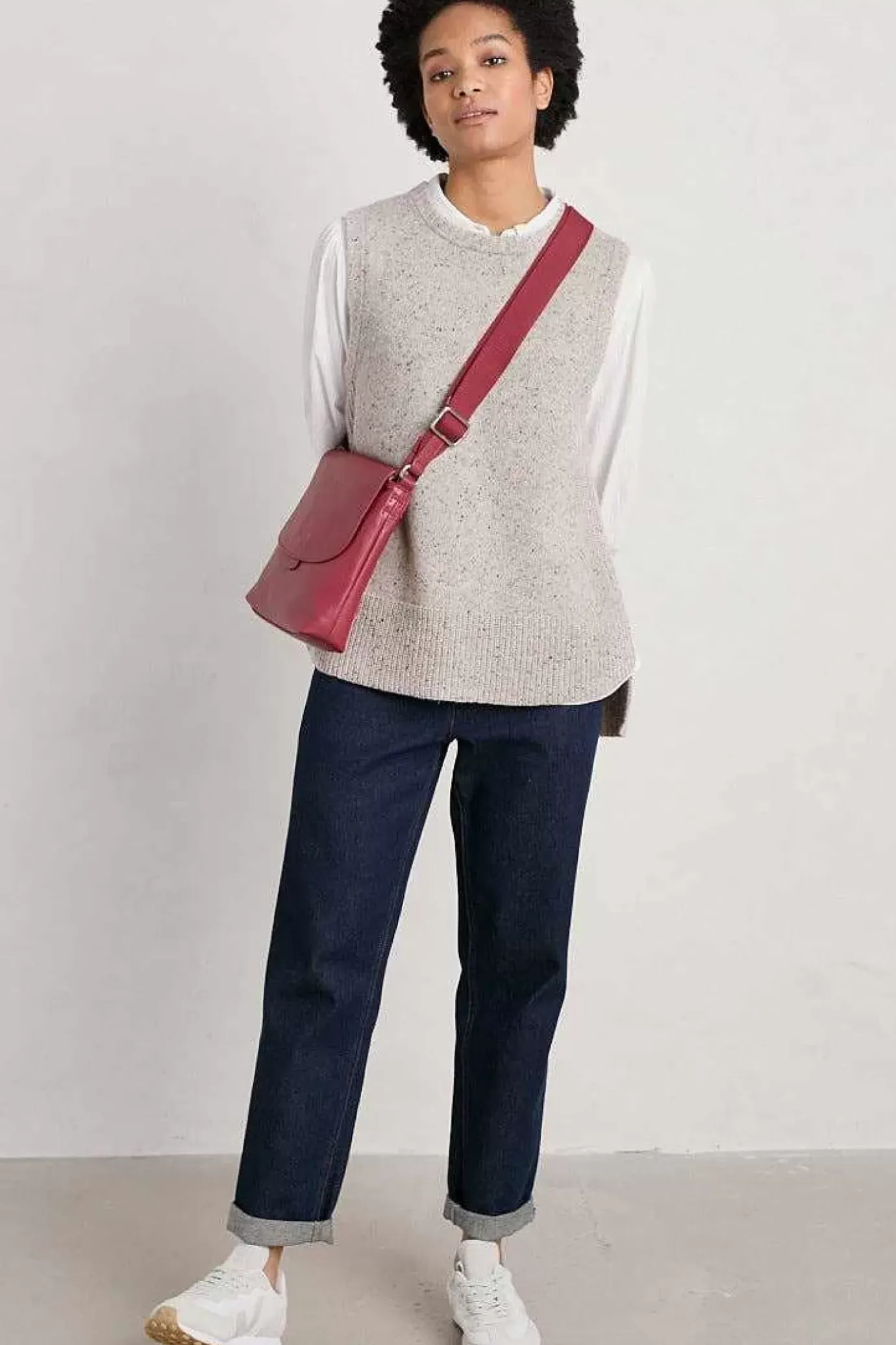 Seasalt Cornwall Coupling Knitted Vest<Women Knitwear