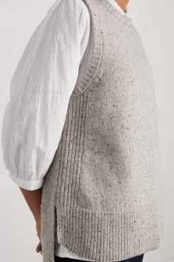 Seasalt Cornwall Coupling Knitted Vest<Women Knitwear