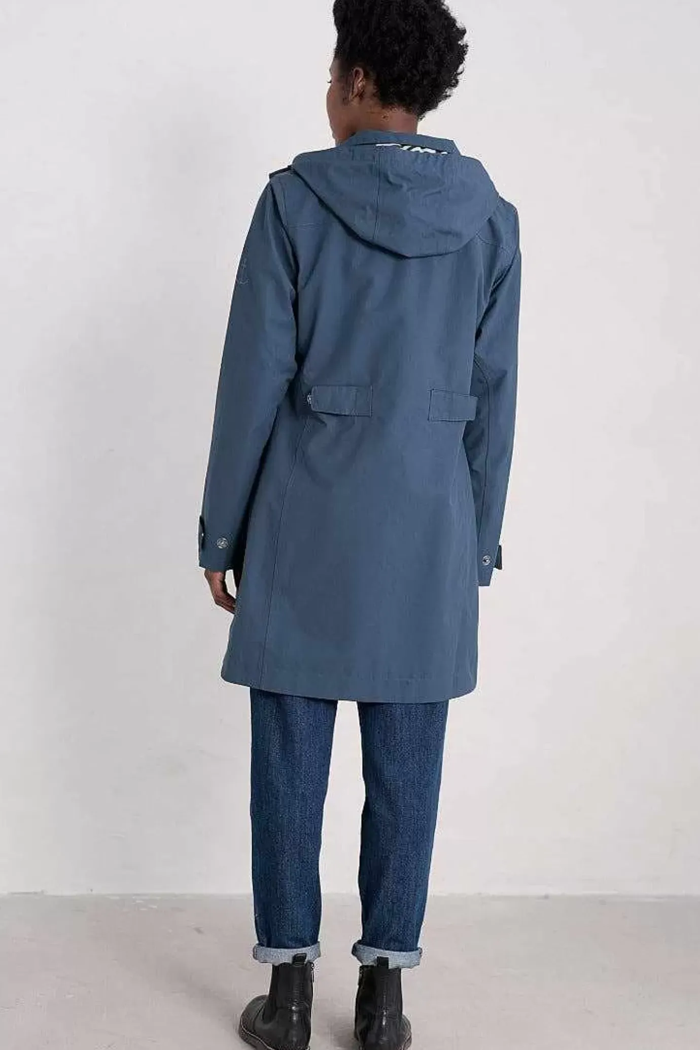 Seasalt Cornwall Coverack Waterproof Coat<Women Coats & Jackets
