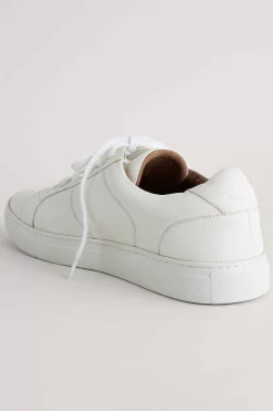 Seasalt Cornwall Davidstow Leather Trainers<Women Shoes