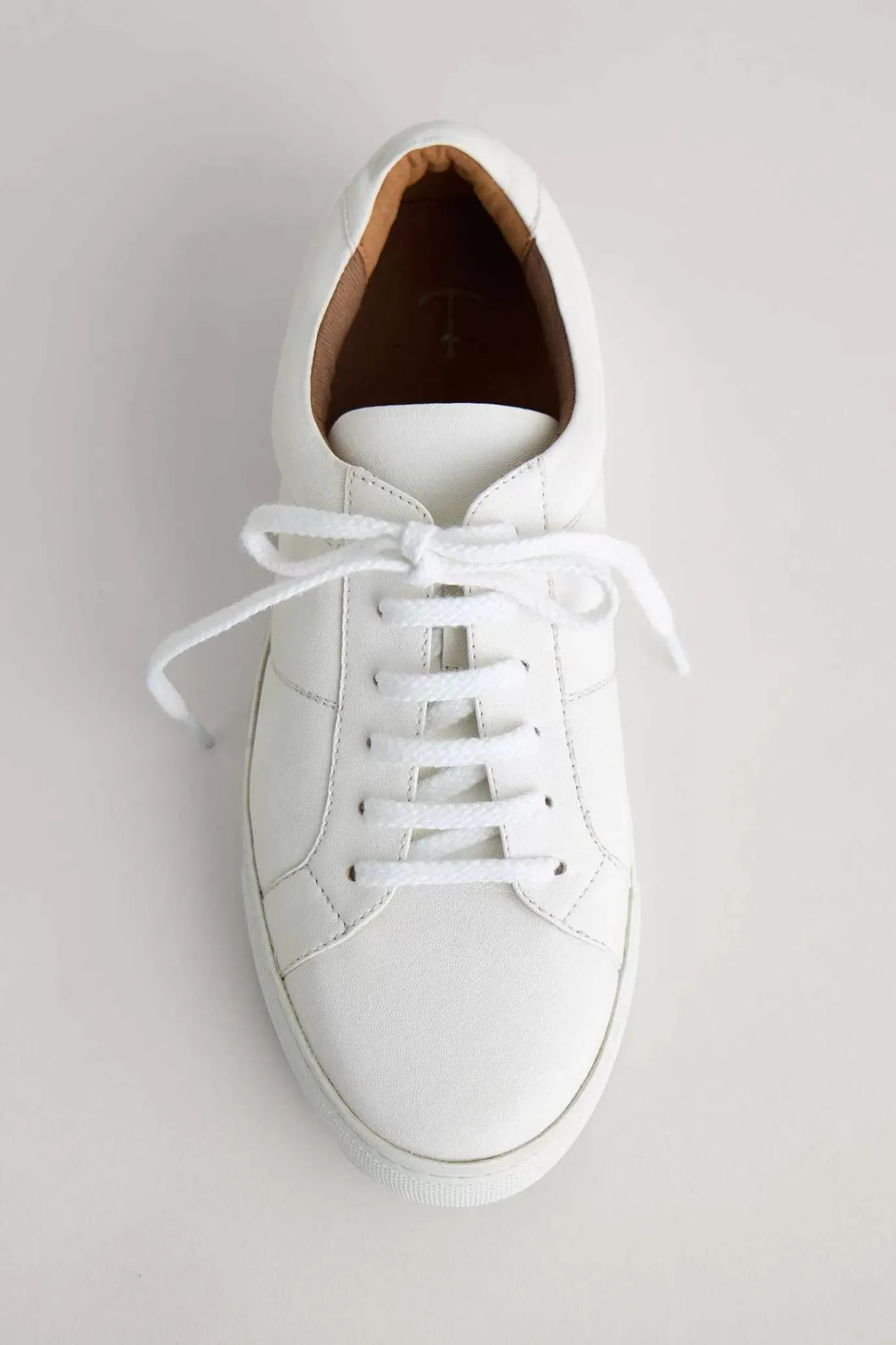 Seasalt Cornwall Davidstow Leather Trainers<Women Shoes