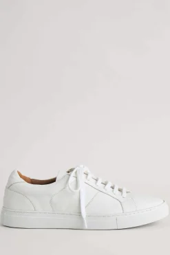 Seasalt Cornwall Davidstow Leather Trainers<Women Shoes