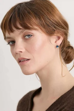 Seasalt Cornwall Dot Moth Stud Earrings<Women Jewellery