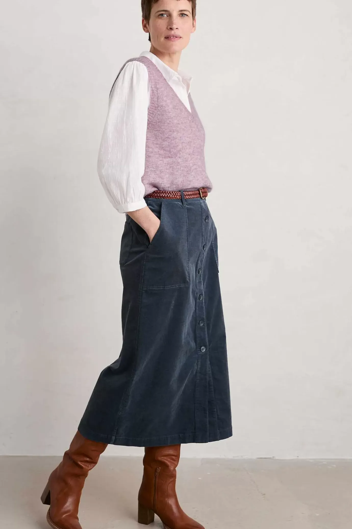 Seasalt Cornwall Duality Skirt<Women Skirts