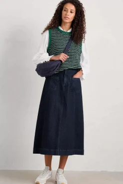Seasalt Cornwall Dusk Journey Skirt<Women Skirts