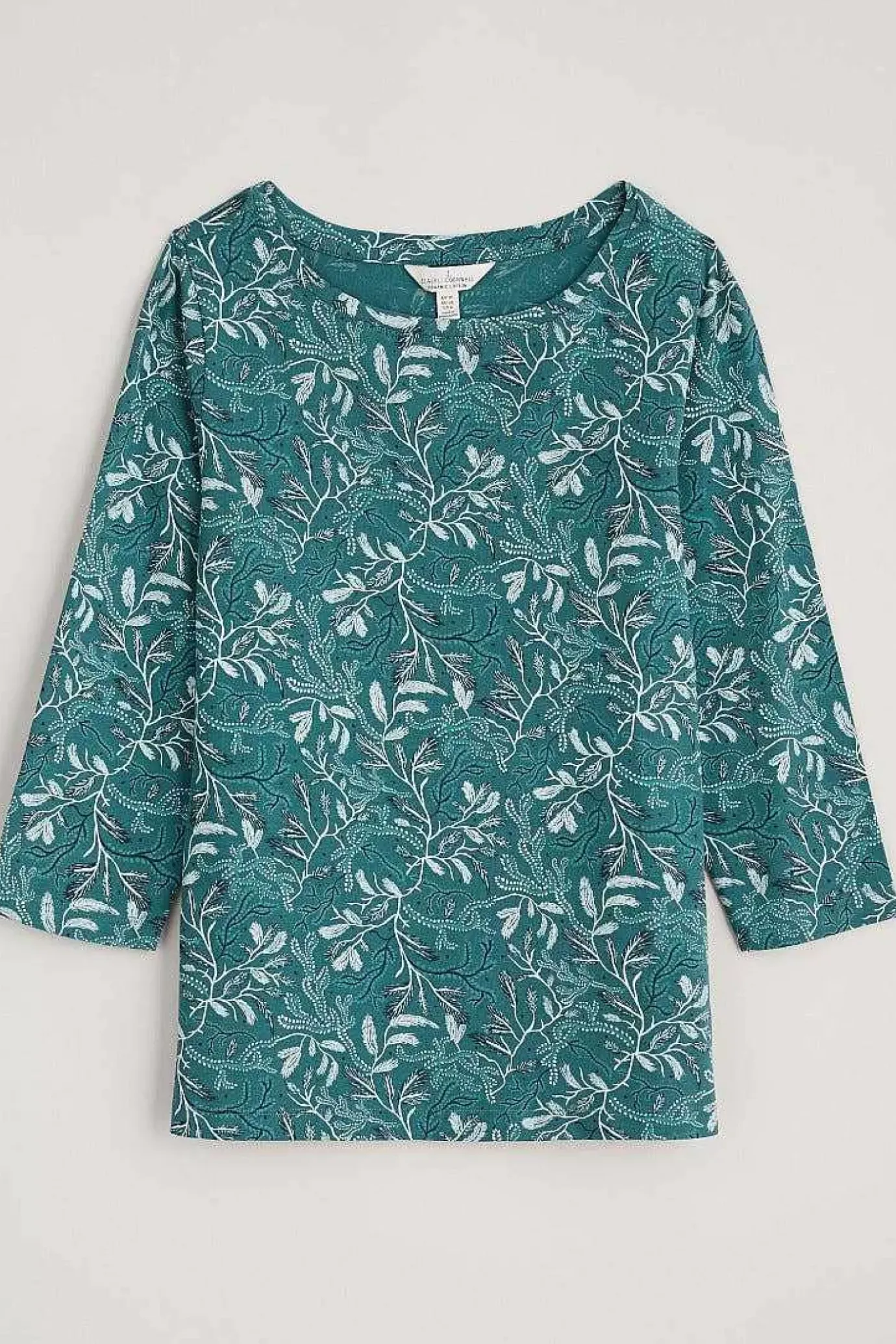 Seasalt Cornwall Easel 3/4 Sleeve Top<Women Tops