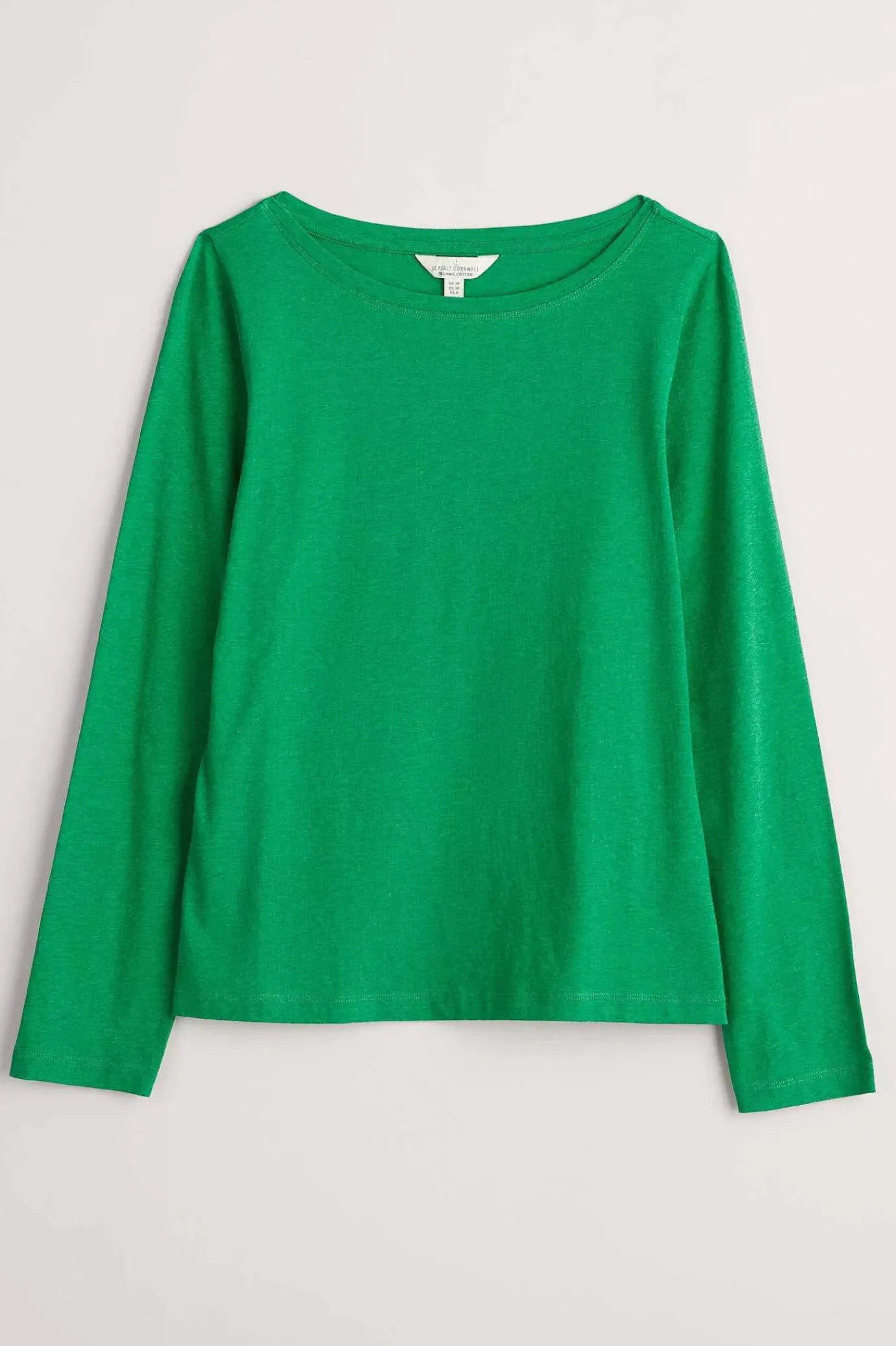Seasalt Cornwall Easel Long Sleeve Jersey Top (Gots)<Women Tops