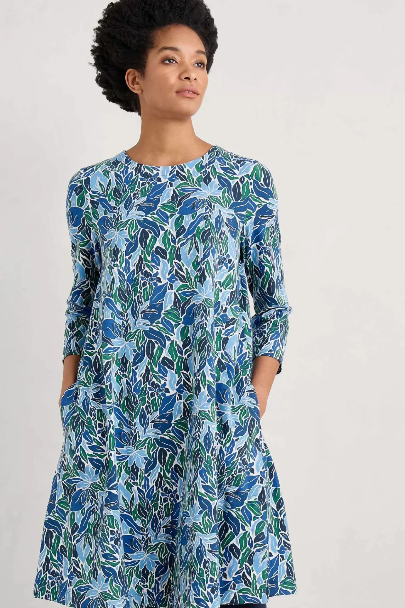 Seasalt Cornwall Ebb Flow Jersey Dress<Women Dresses