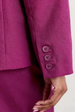 Seasalt Cornwall Erica Linen Blend Blazer<Women Coats & Jackets