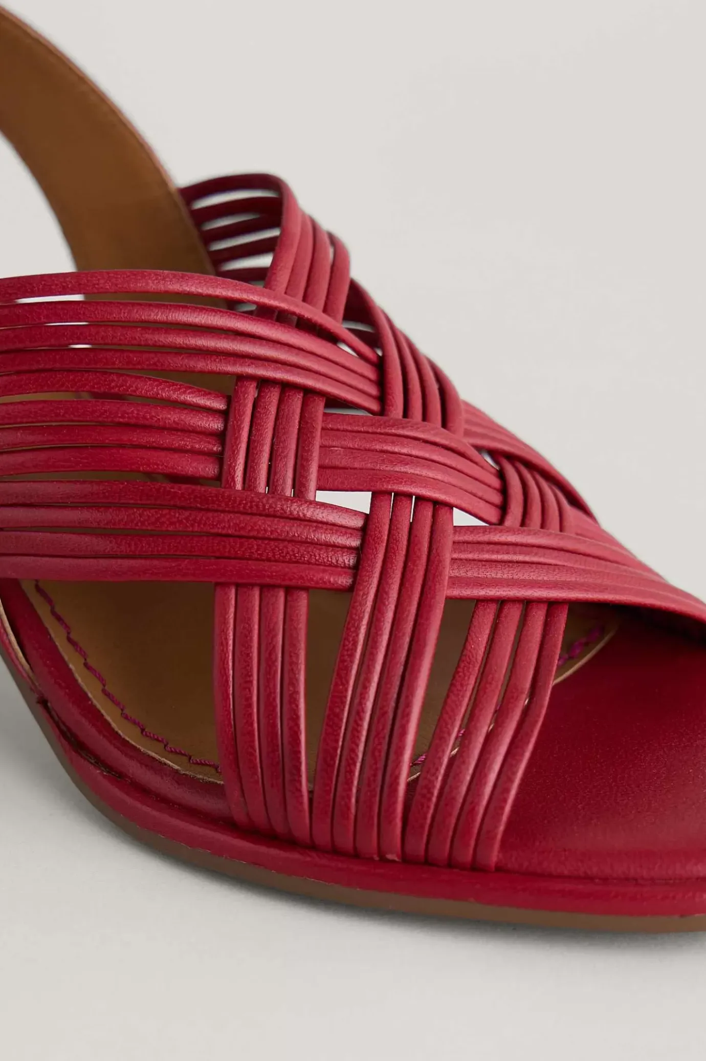 Seasalt Cornwall Faerystone Mid Heel Leather Sandals<Women Sandals