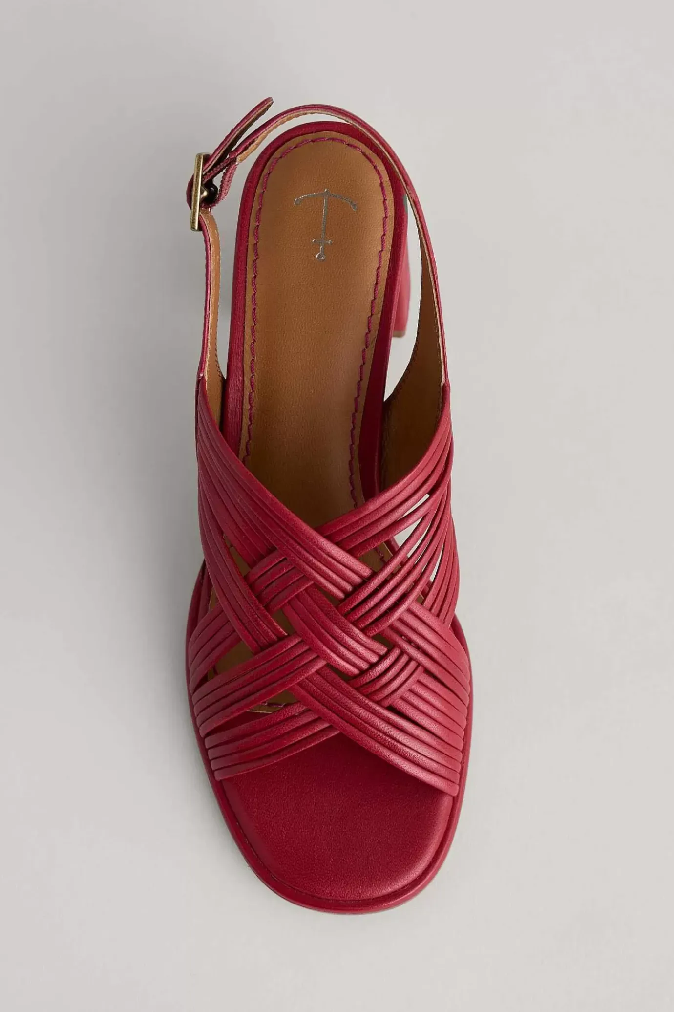 Seasalt Cornwall Faerystone Mid Heel Leather Sandals<Women Sandals