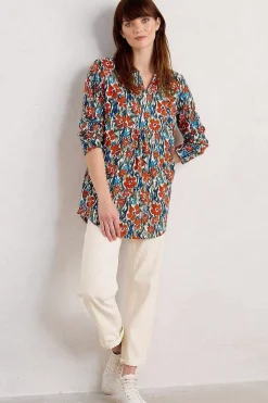 Seasalt Cornwall Fal Water Printed Tunic<Women Tunics
