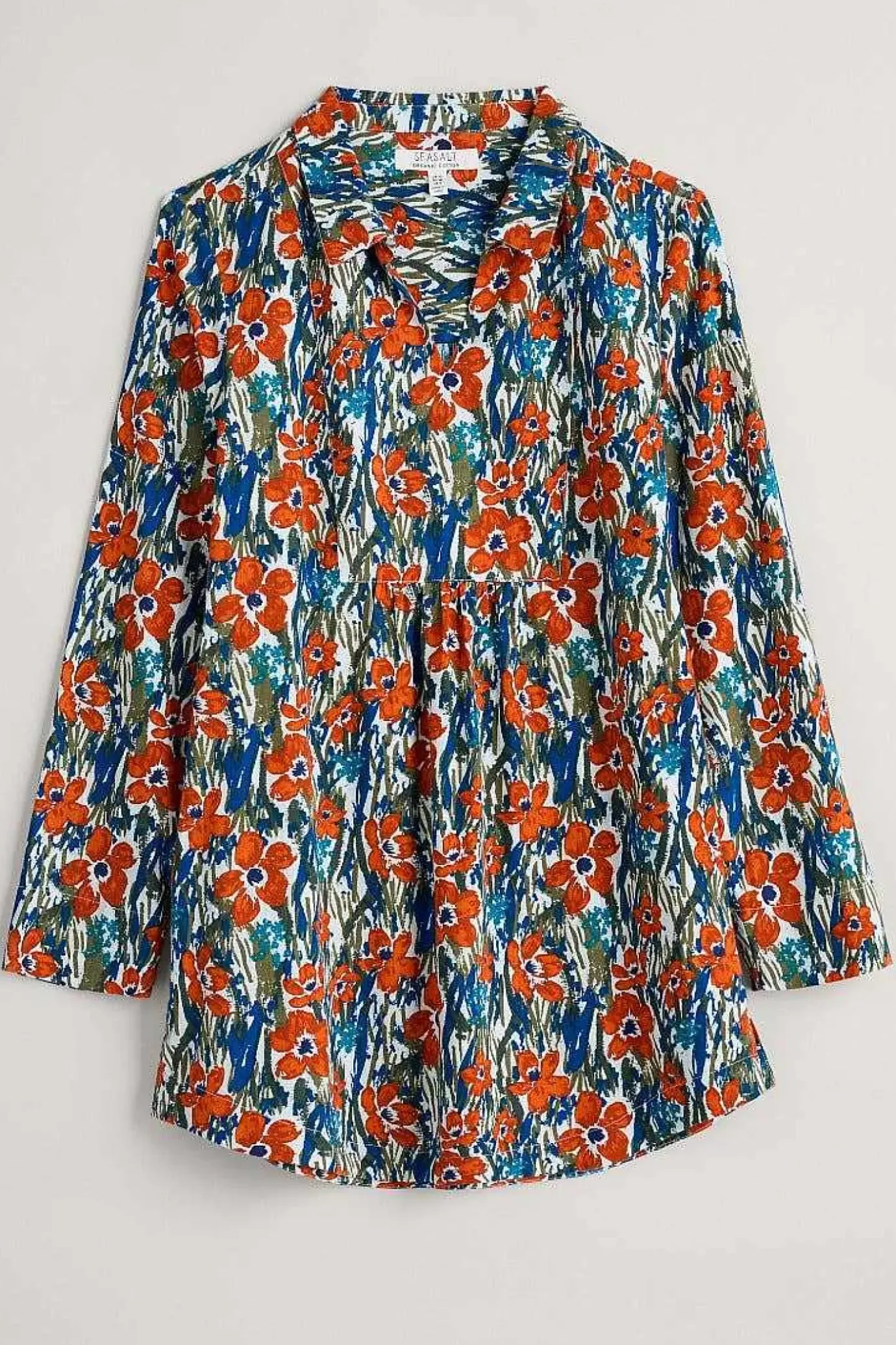 Seasalt Cornwall Fal Water Printed Tunic<Women Tunics