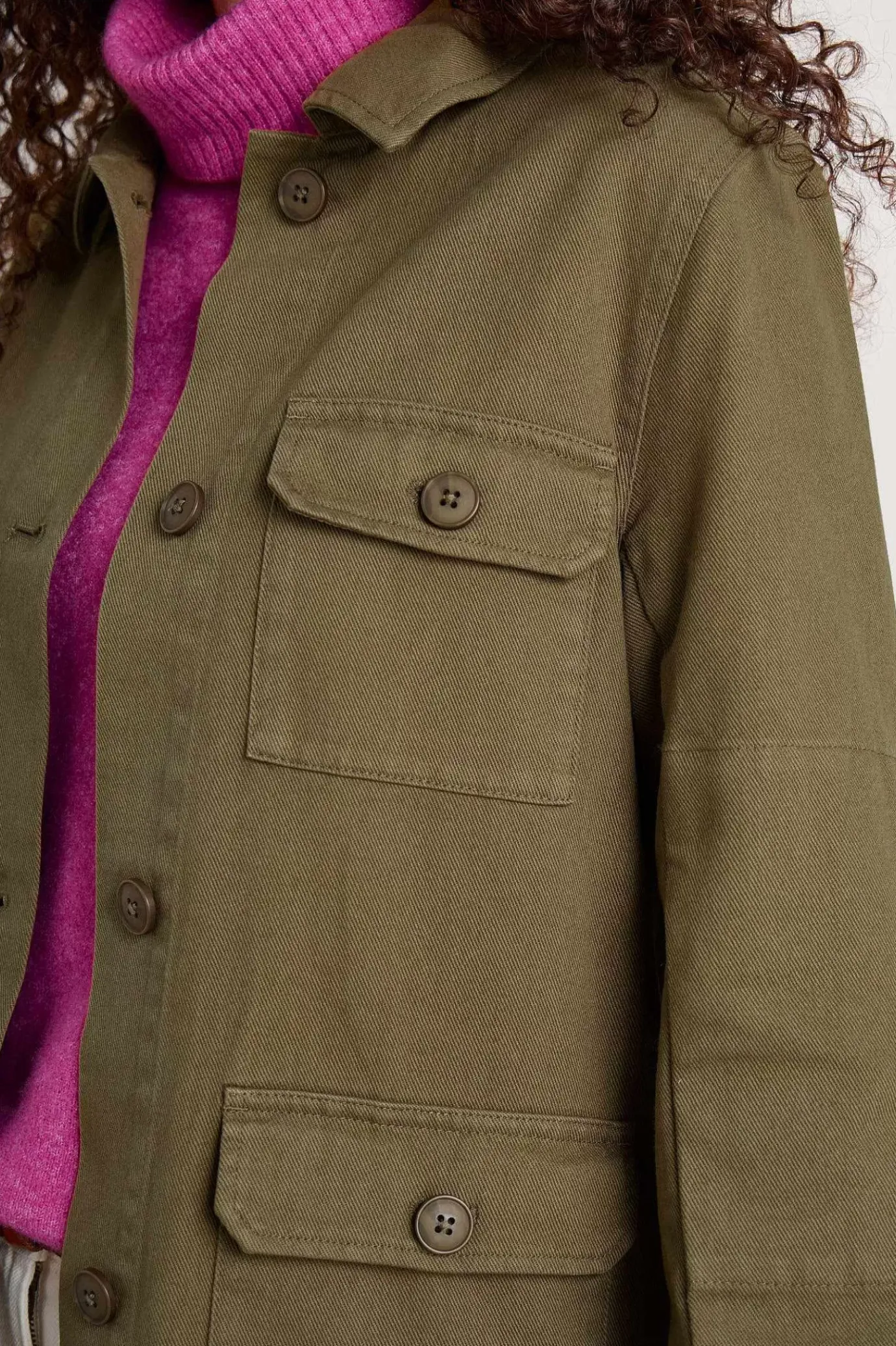 Seasalt Cornwall Far Horizon Organic Cotton Jacket<Women Coats & Jackets