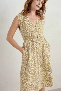 Seasalt Cornwall Faye Sleeveless Mock Wrap Dress<Women Dresses