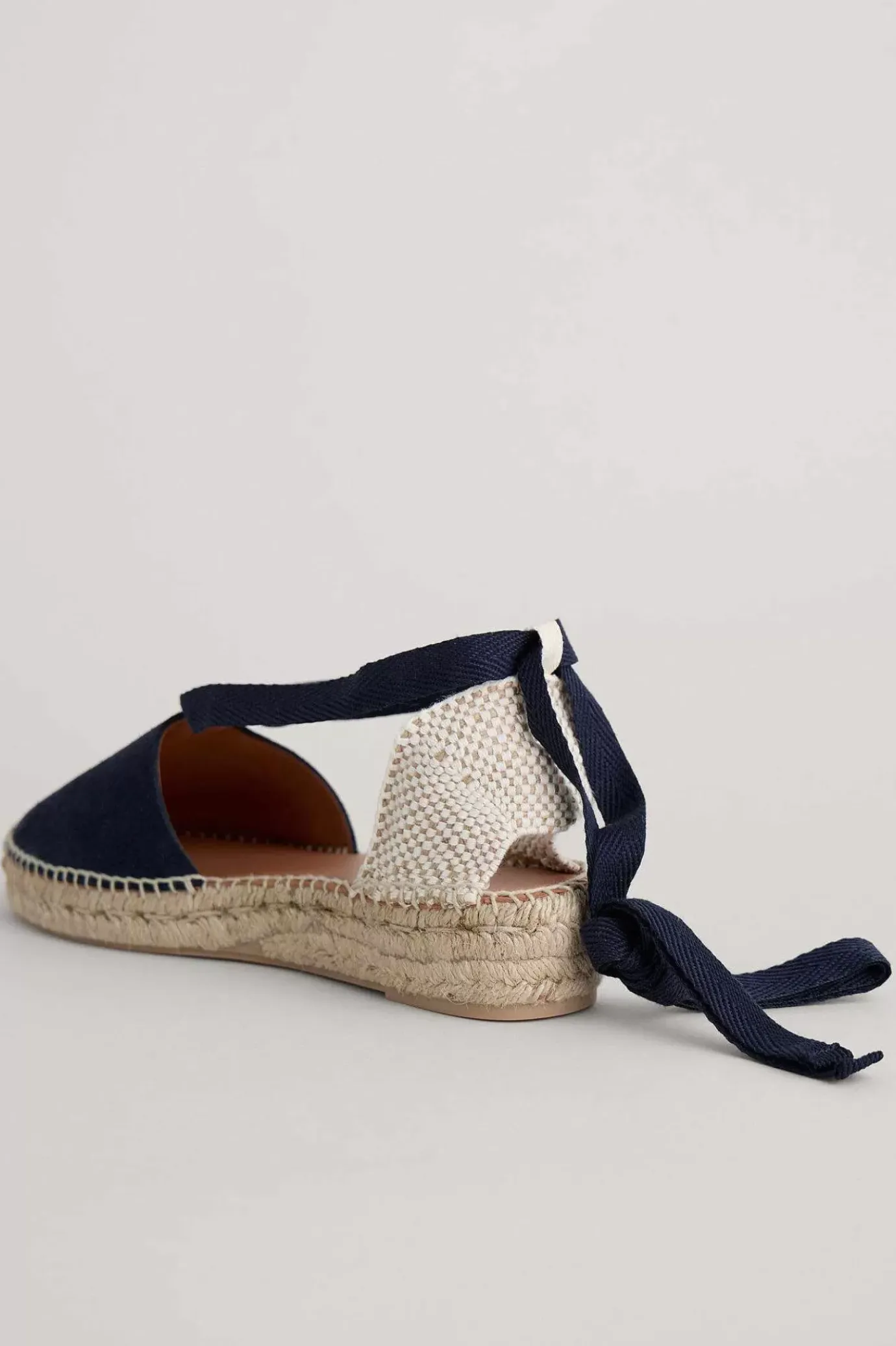 Seasalt Cornwall Fern Path Suede Wedge Espadrilles<Women Shoes