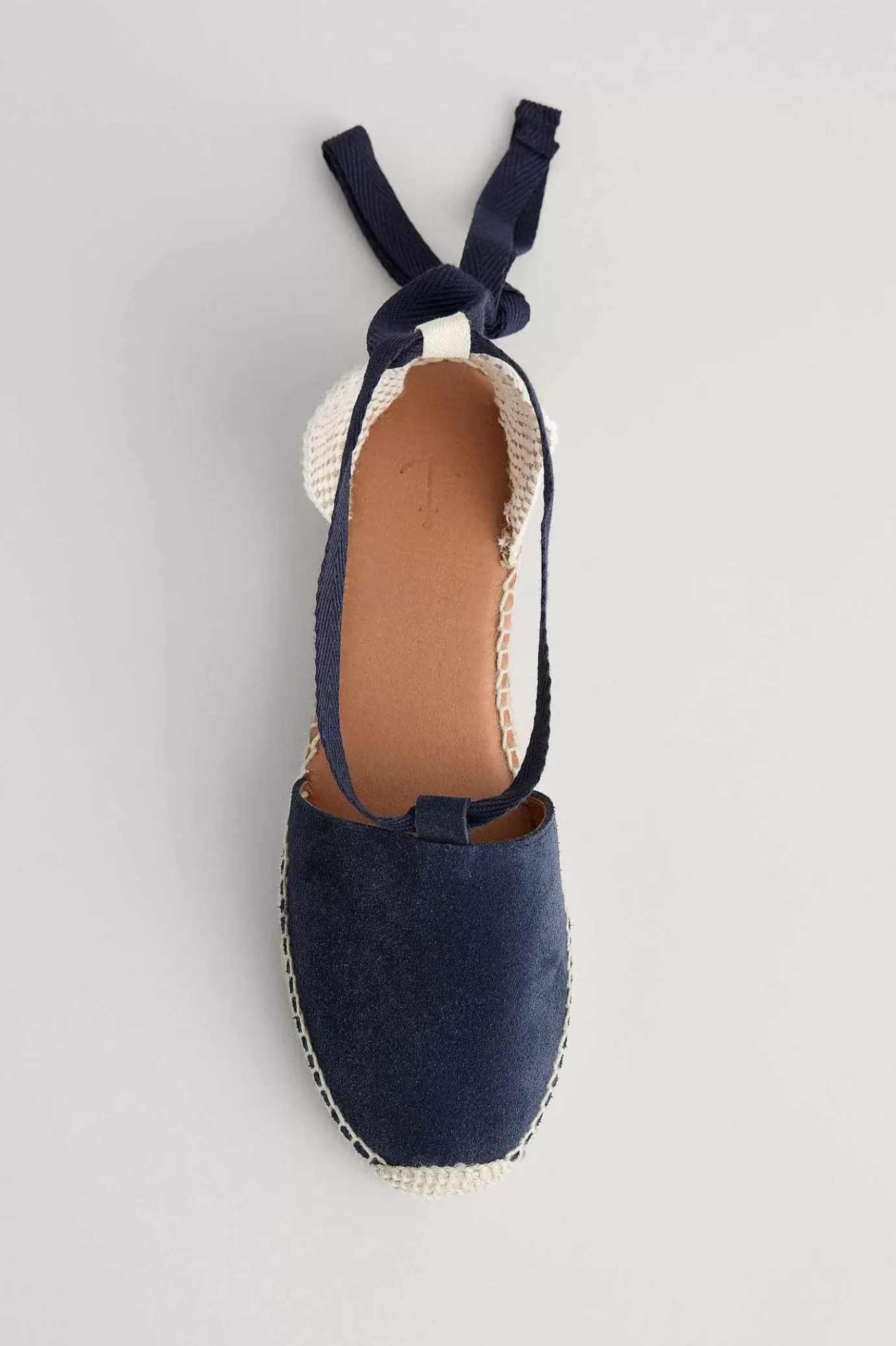 Seasalt Cornwall Fern Path Suede Wedge Espadrilles<Women Shoes