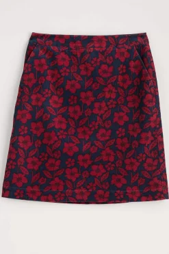 Seasalt Cornwall Ferry Crossing Needlecord Skirt<Women Skirts