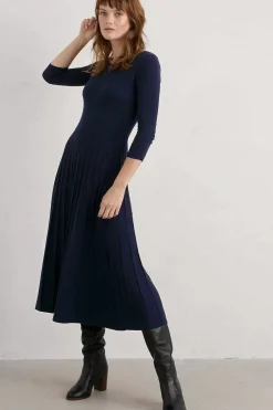 Seasalt Cornwall Folk Song Knitted Midi Dress<Women Dresses