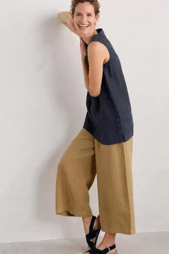 Seasalt Cornwall Foredune Linen Vest<Women Tops